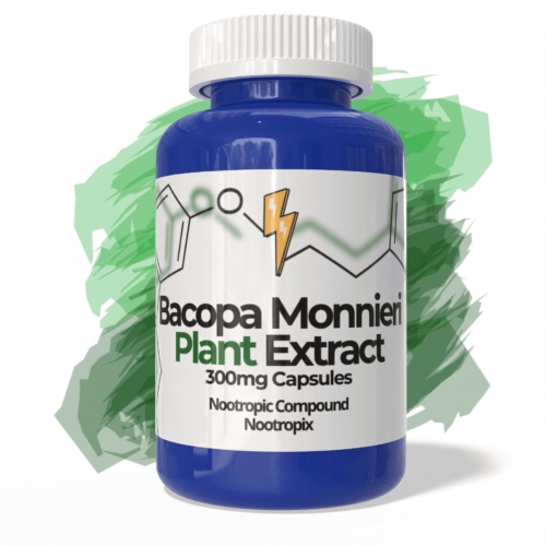 buy bacopa monnieri extract 300 mg capsules nootropic supplement from nootropix dubai uae product image