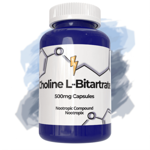 buy choline l-bitartrate 500mg capsules online nootropix shop