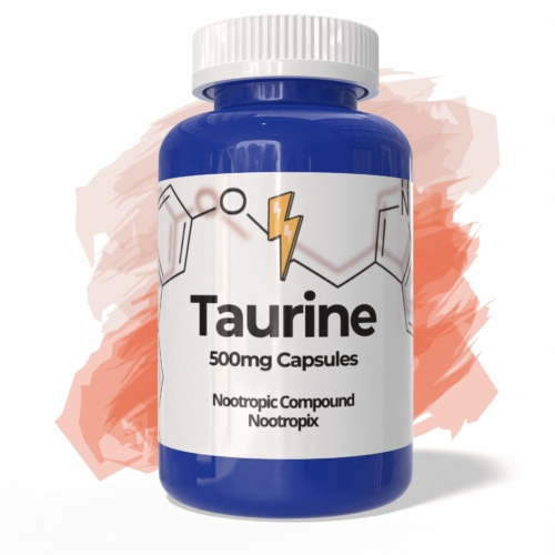 buy taurine 500mg capsules nootropic supplement from nootropix dubai uae product image