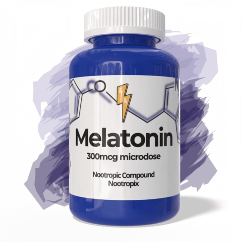 Buy Melatonin Microdose 300Mcg Capsules Nootropic Supplement From Nootropix Dubai Uae Product Image